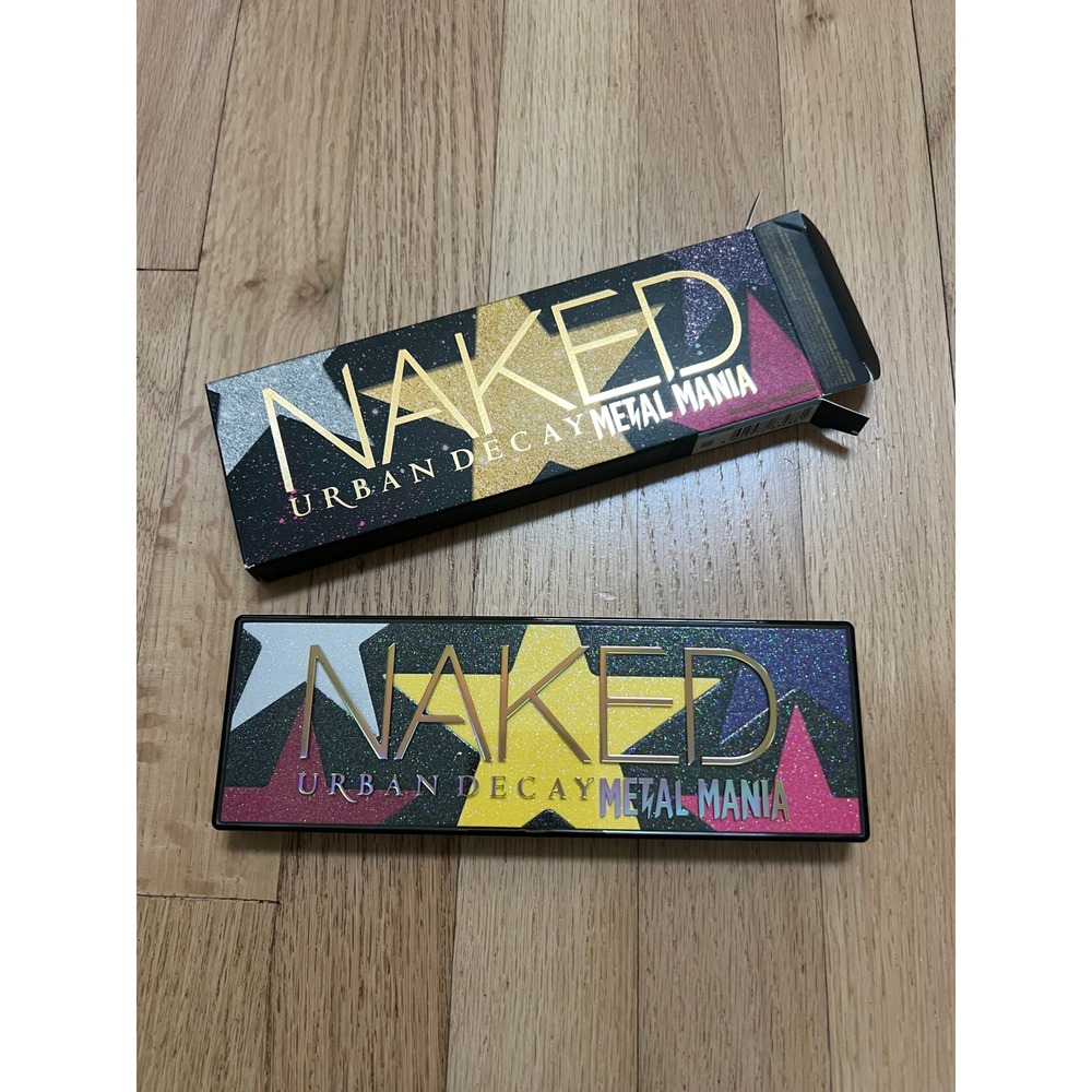 Urban Decay Naked Metal Mania Eyeshadow Palette Women Full Size Multicolor New